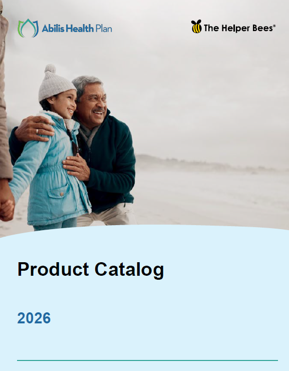 Abilis - The Helper Bees - 2026 Personal Care Products Catalog Cover image